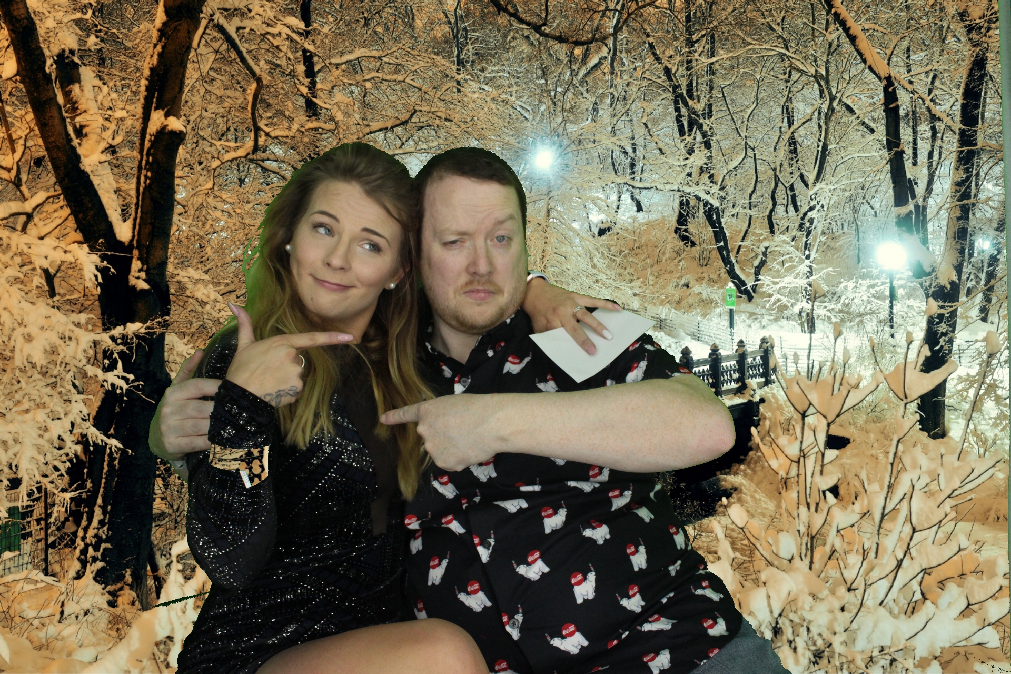 One Line Christmas Party | View more photos from the event at gallery.myphotoboothexperience.co.uk/u/MyPhotoBoothExperienceLtd/One-Line-Christmas-Party